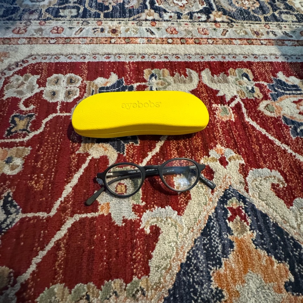 Eyebobs BOARD STIFF Eyeglasses Prescription Readers +1.00 Black Frames Unisex